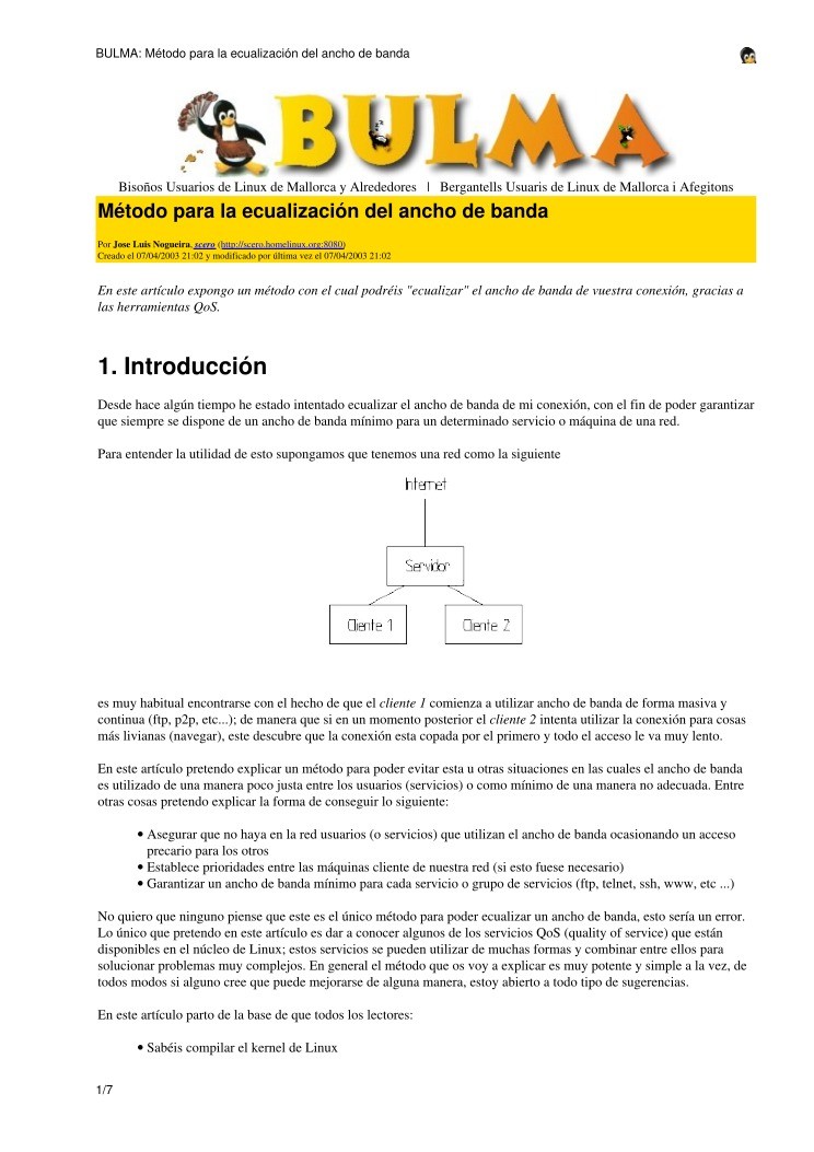 Imágen de pdf BULMA: Método para la ecualización del ancho de banda