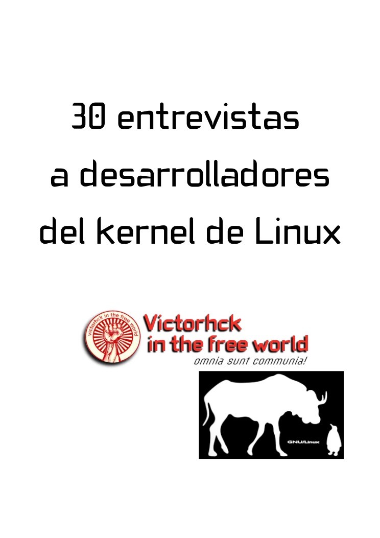 Imágen de pdf 30 entrevistas a desarrolladores del kernel de Linux