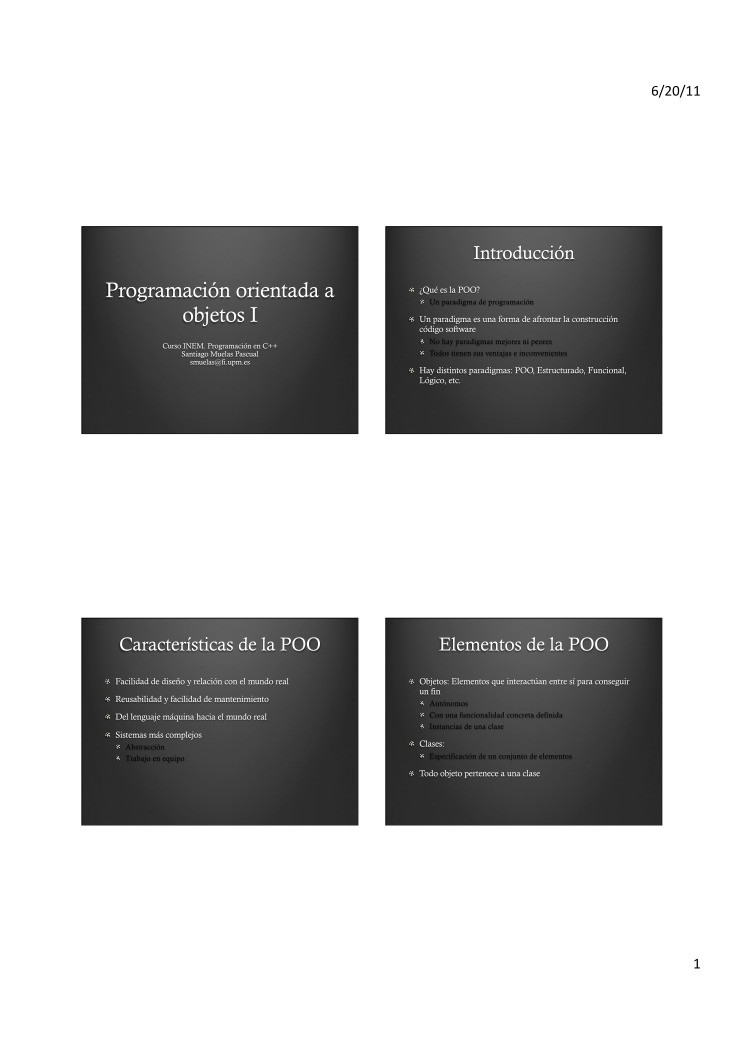 Imágen de pdf Programación orientada a objetos I