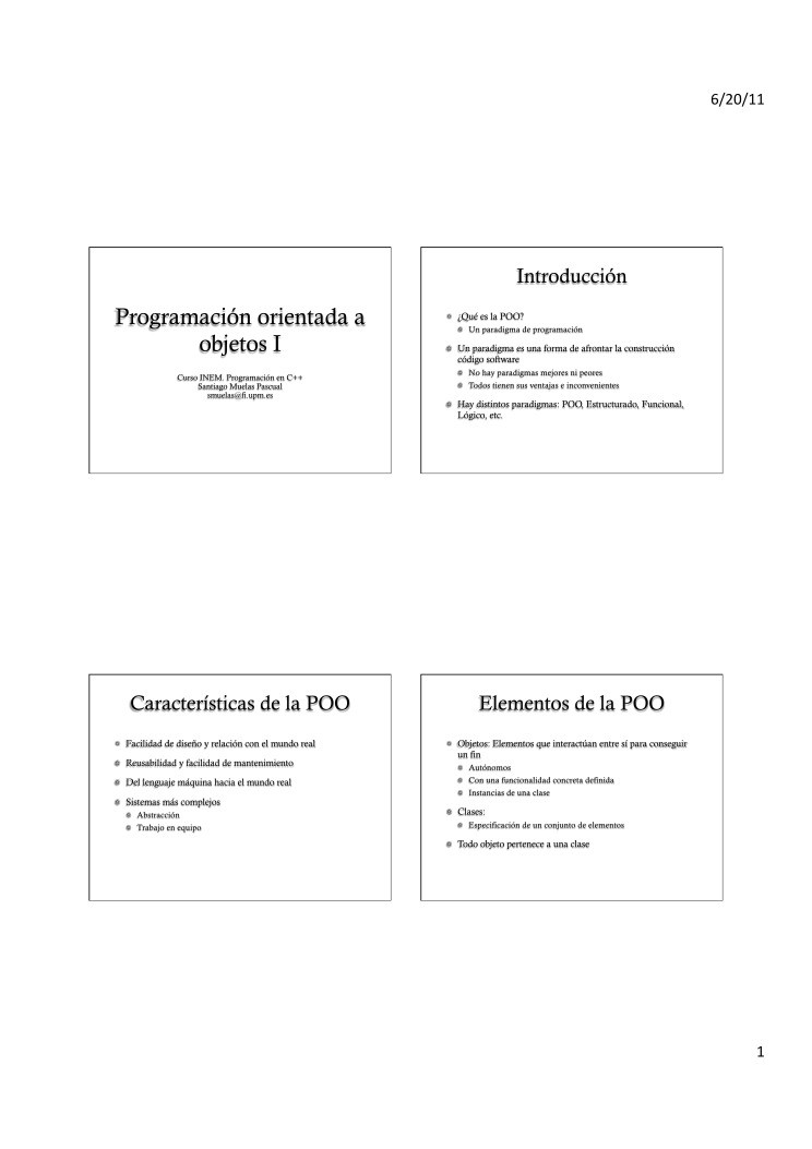 Imágen de pdf Programación orientada a objetos I