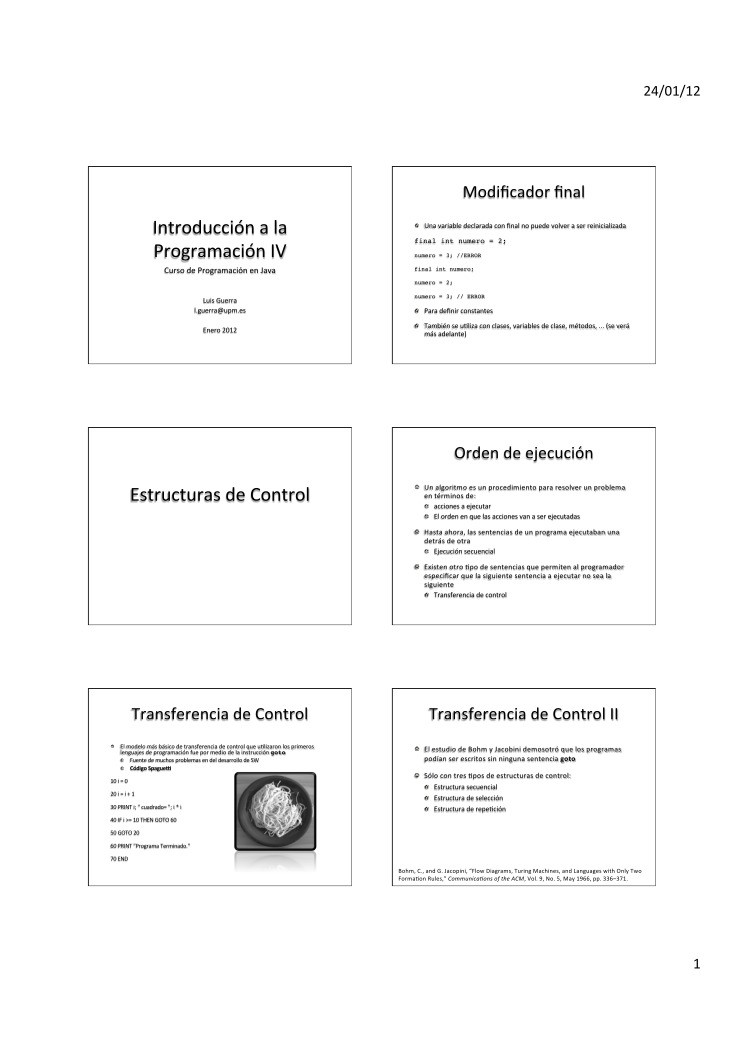 Imágen de pdf Curso de Programación en Java - Introducción a la Programación IV