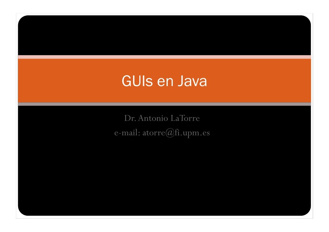 Imágen de pdf GUIs en Java