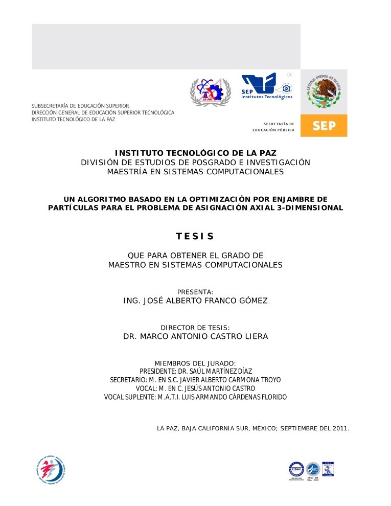 Imágen de pdf UN ALGORITMO BASADO EN LA OPTIMIZACIÓN POR ENJAMBRE DE PARTÍCULAS PARA EL PROBLEMA DE ASIGNACIÓN AXIAL 3-DIMENSIONA