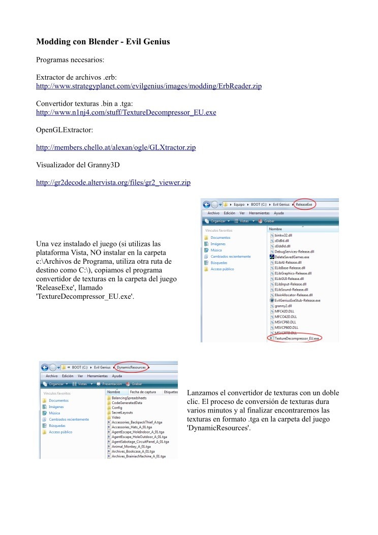 Imágen de pdf Modding con blender - Evil Genius