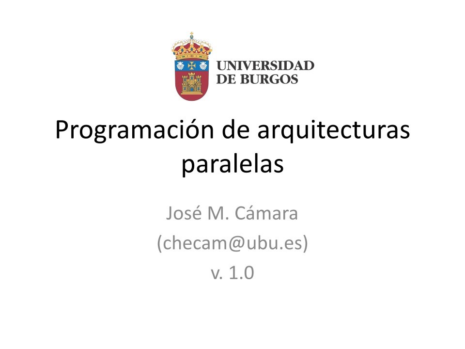 Imágen de pdf Programación de arquitecturas paralelas