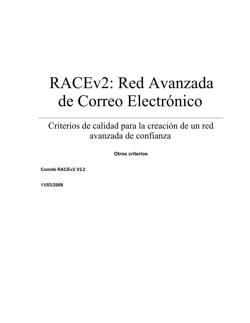 Imágen de pdf RACEv2: Red Avanzada de Correo Electrónico - Otros criterios