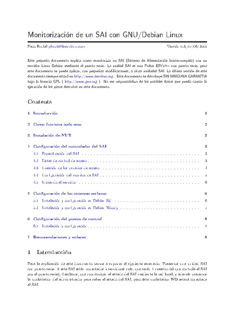 Imágen de pdf Monitorización de un SAI con GNU/Debian Linux