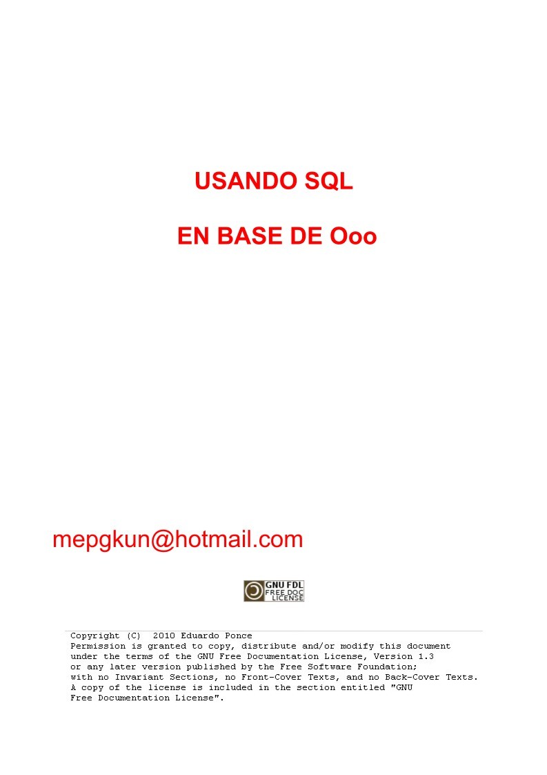 Imágen de pdf USANDO SQL EN BASE DE OOo