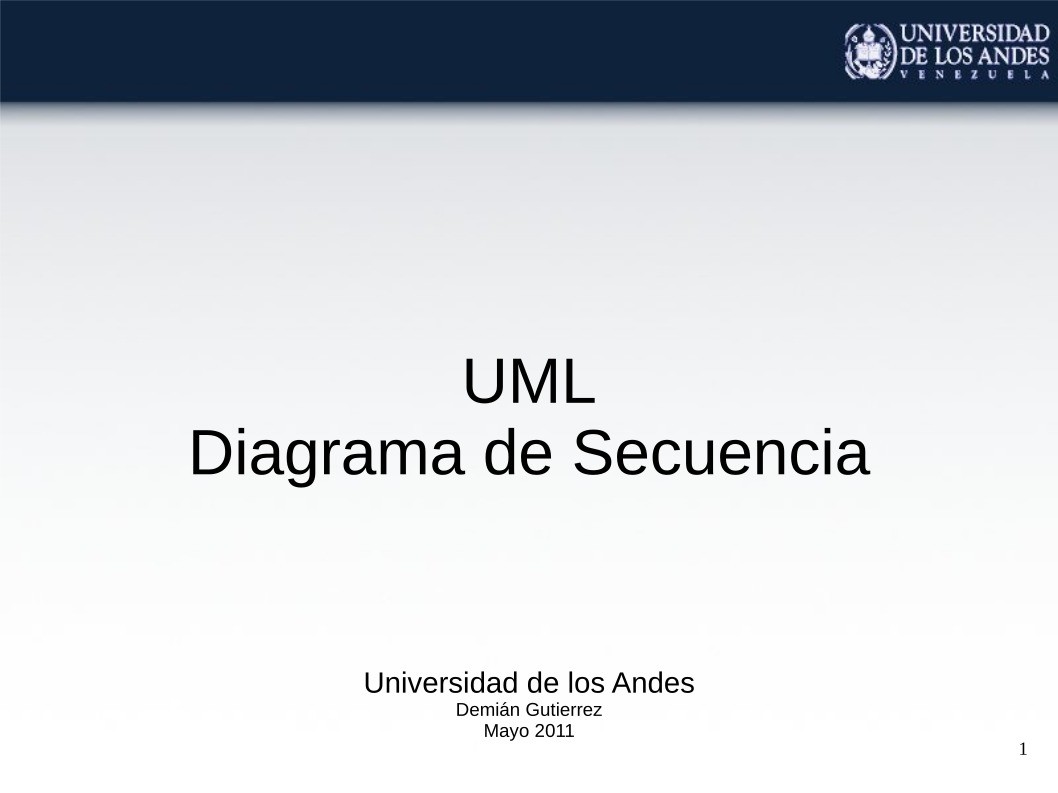 Imágen de pdf UML Diagrama de Secuencia