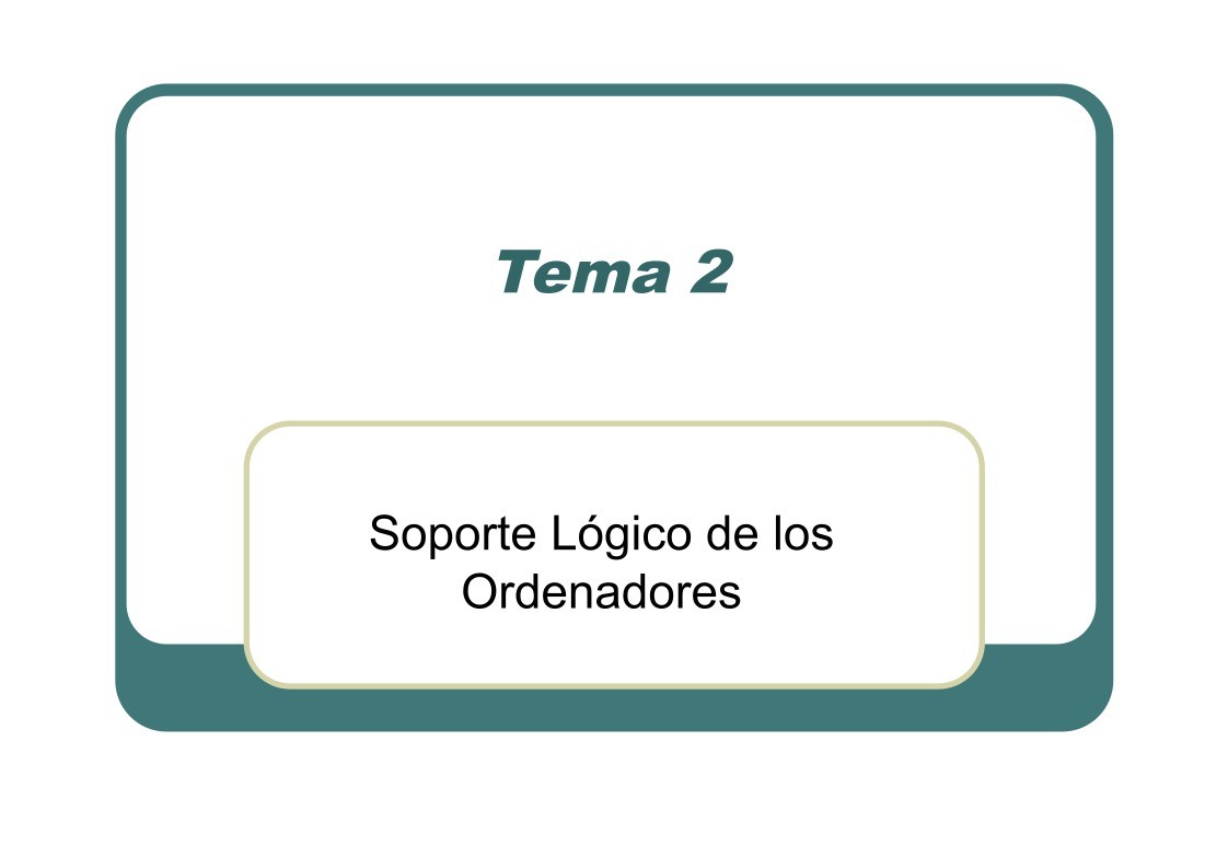 Imágen de pdf TEMA 2: Soporte lógico de los ordenadores
