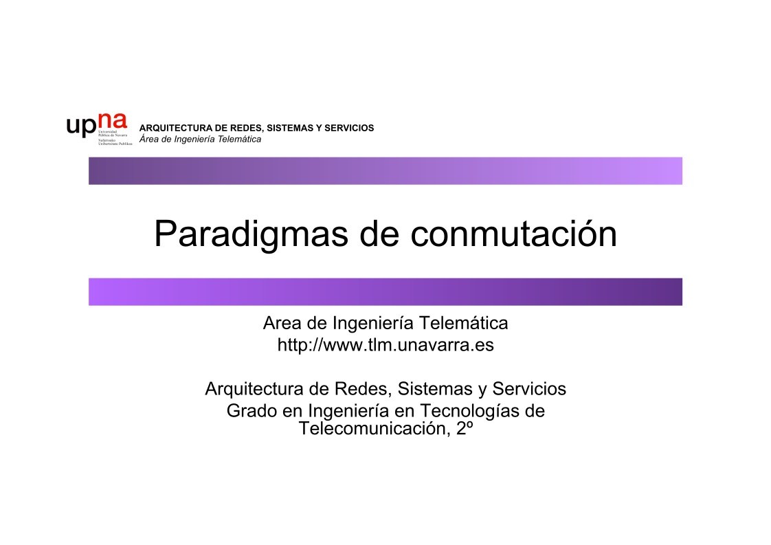 Imágen de pdf Paradigmas de conmutación