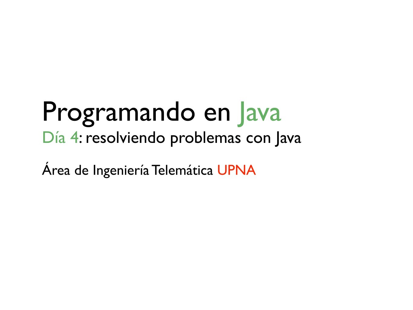 Imágen de pdf Programando en Java Día 4: resolviendo problemas con Java