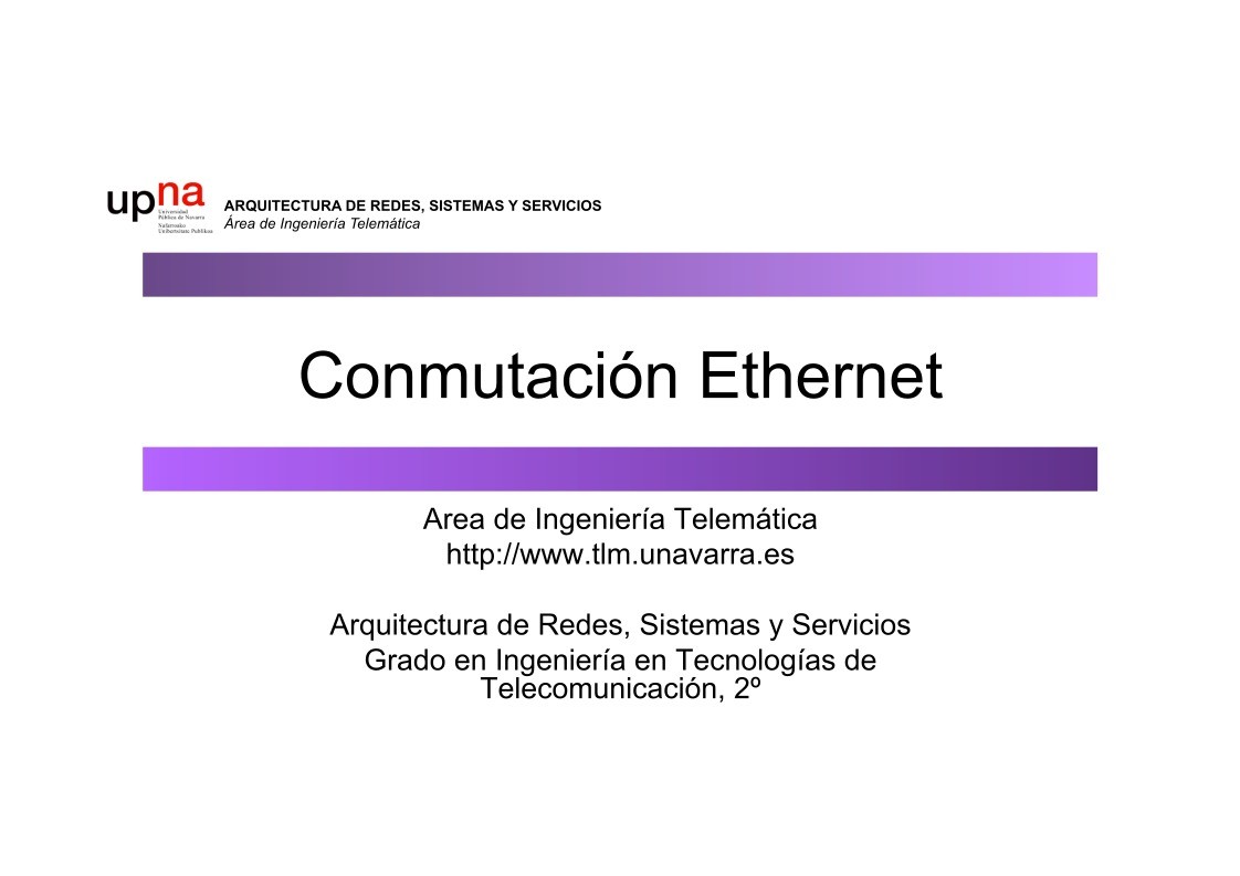 Imágen de pdf Conmutacion Ethernet