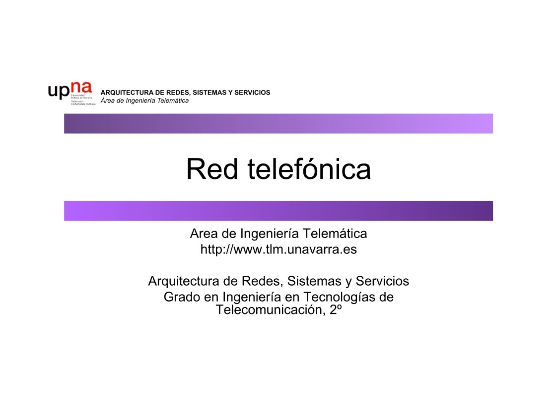 Imágen de pdf Red telefónica