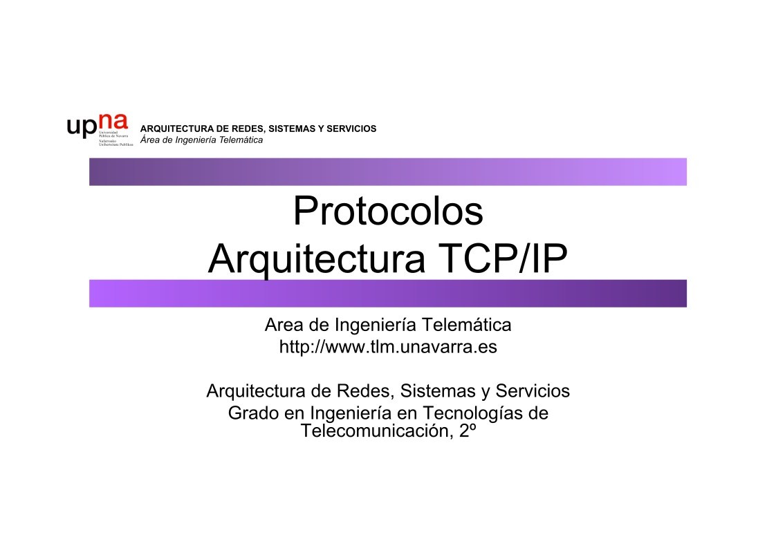 Imágen de pdf Protocolos Arquitectura TCP/IP