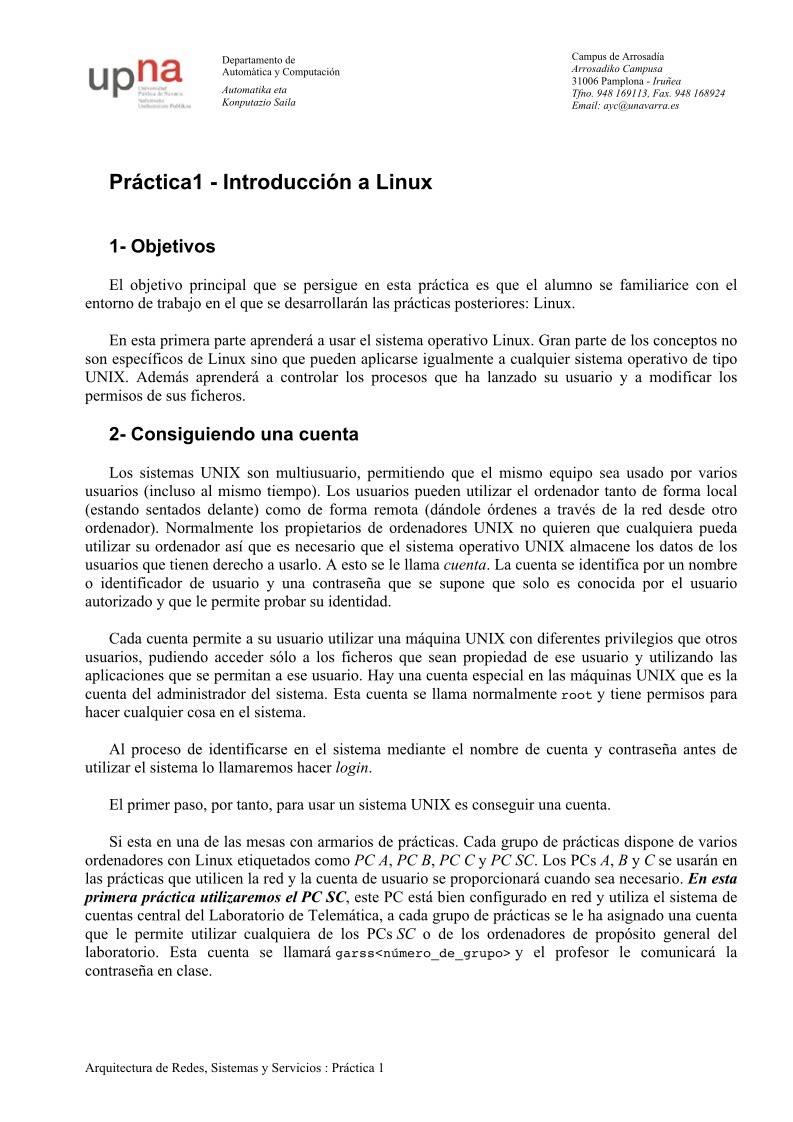 Imágen de pdf Práctica1 - Introducción a Linux