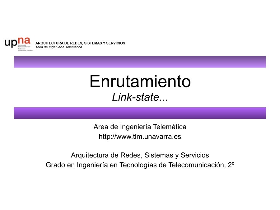 Imágen de pdf Enrutamiento Link-state