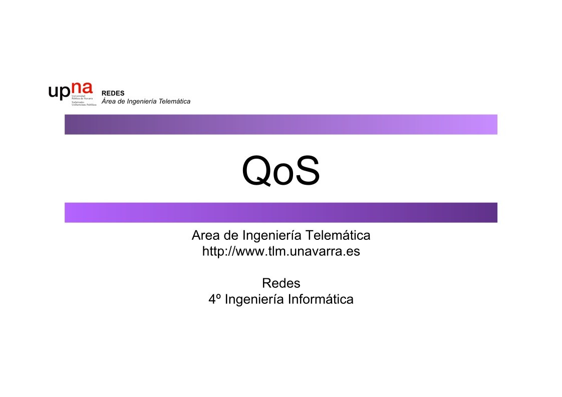 Imágen de pdf QoS