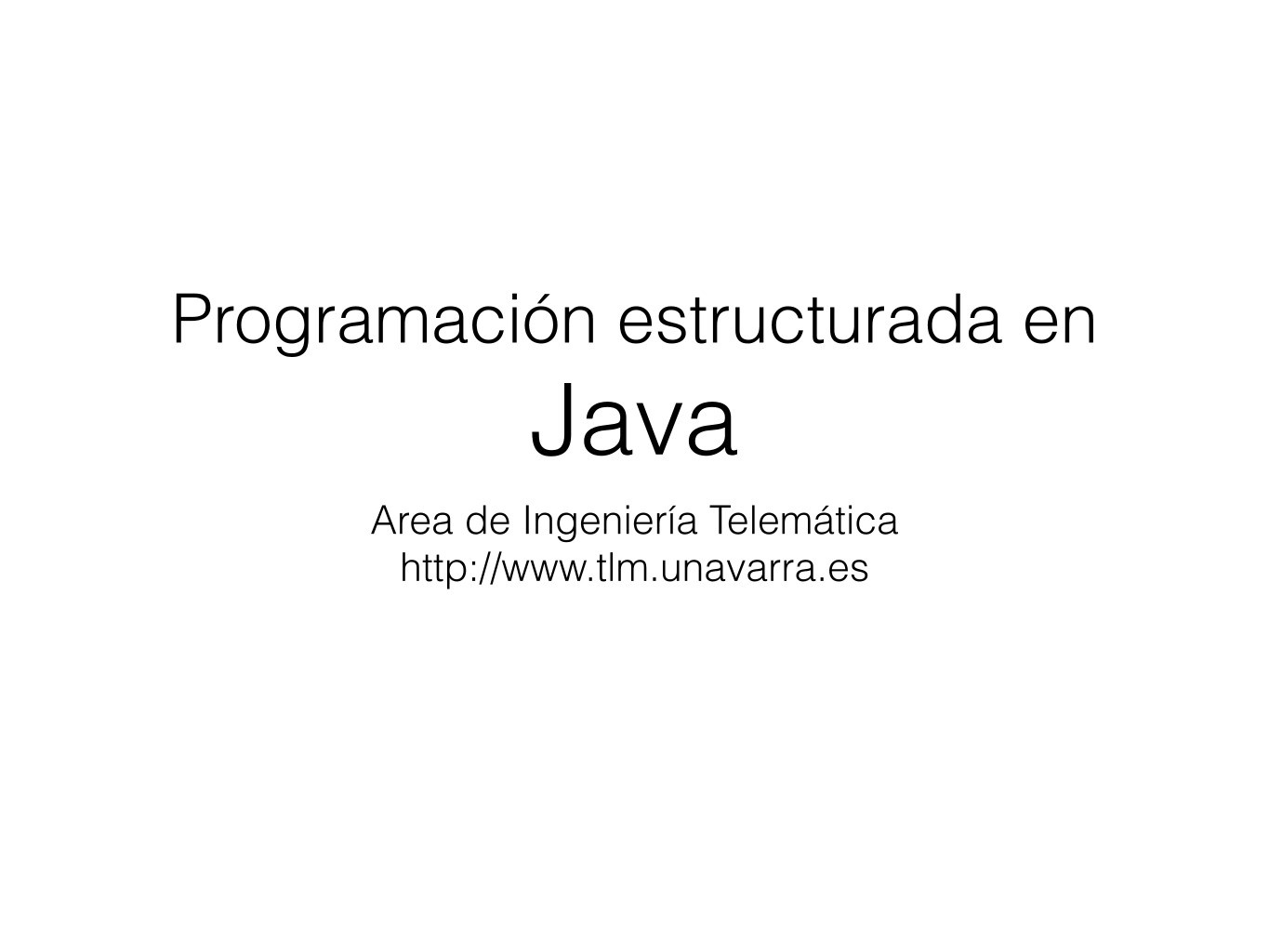 Imágen de pdf Programación estructurada en Java