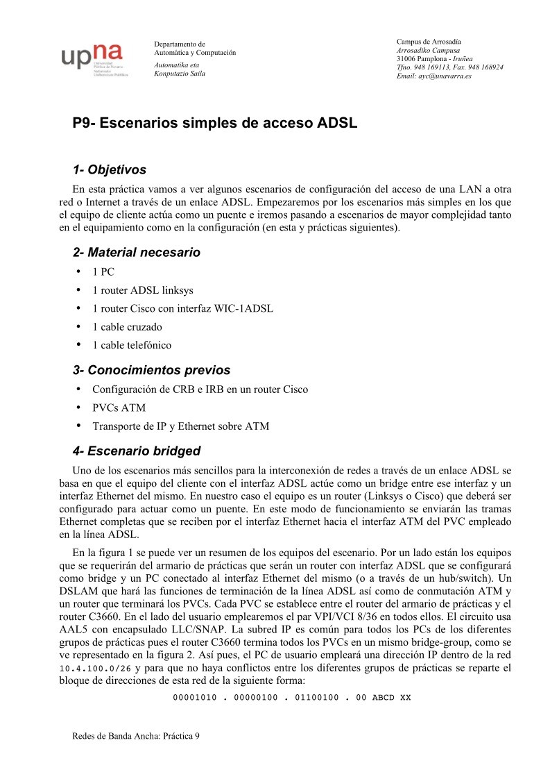 Imágen de pdf P9- Escenarios simples de acceso ADSL