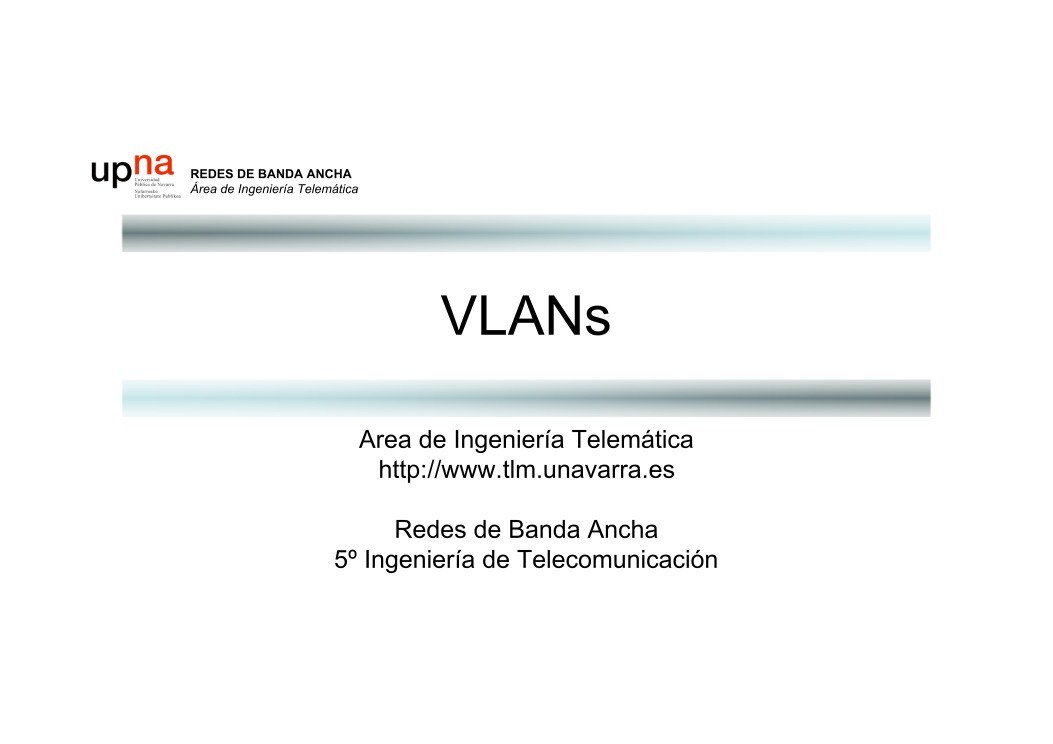 Imágen de pdf VLANs