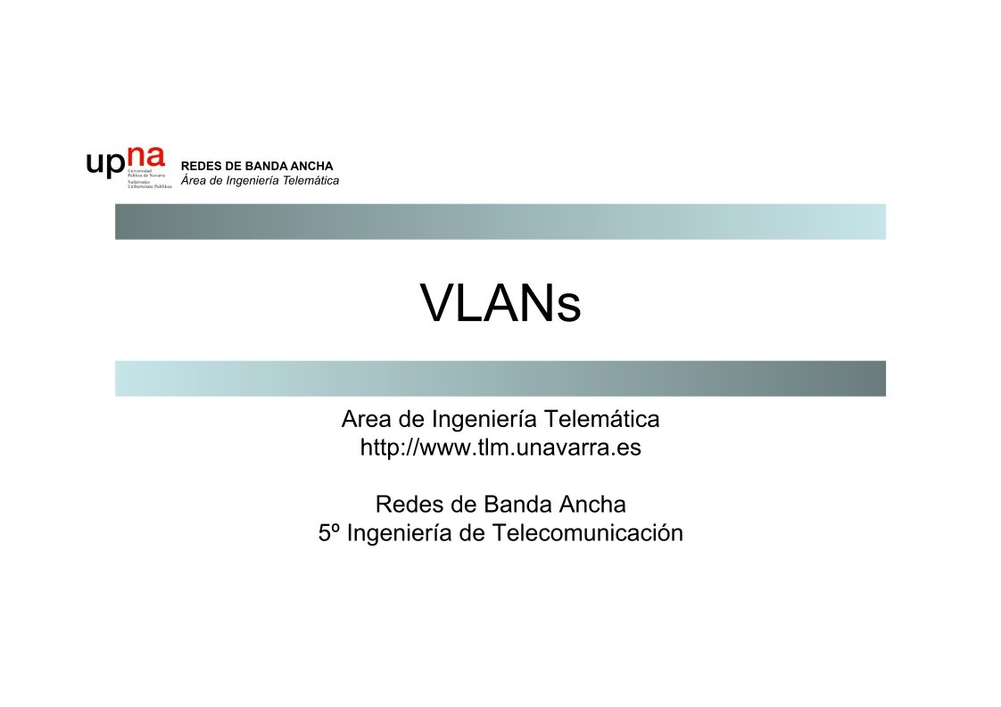 Imágen de pdf VLANs