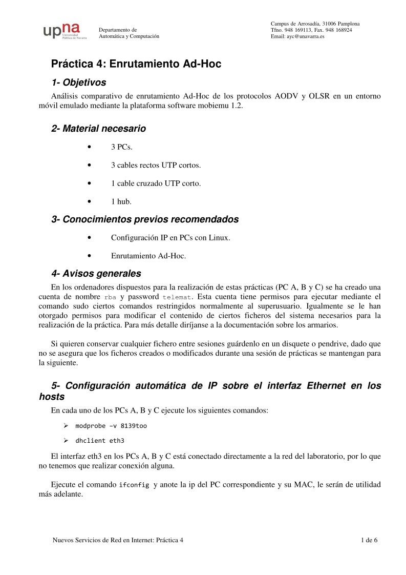 Imágen de pdf Práctica 4: Enrutamiento Ad-Hoc