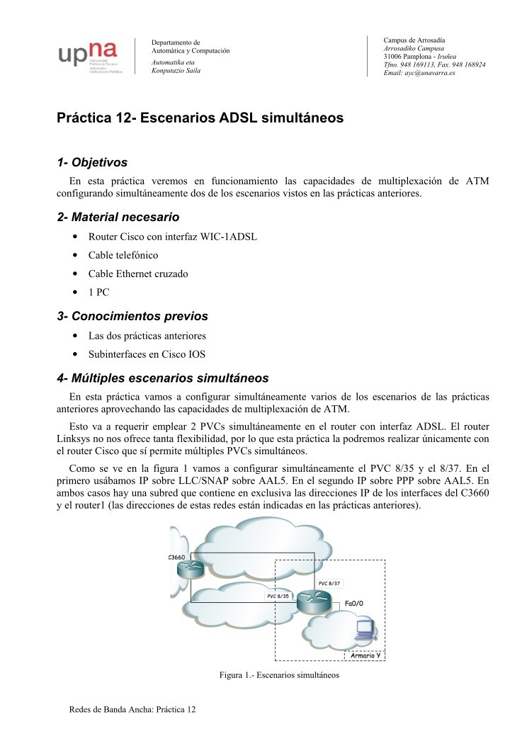 Imágen de pdf práctica 12- Escenarios ADSL simultáneos