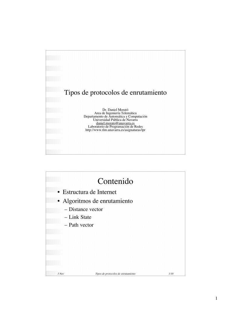 Imágen de pdf Tipos de protocolos de enrutamiento