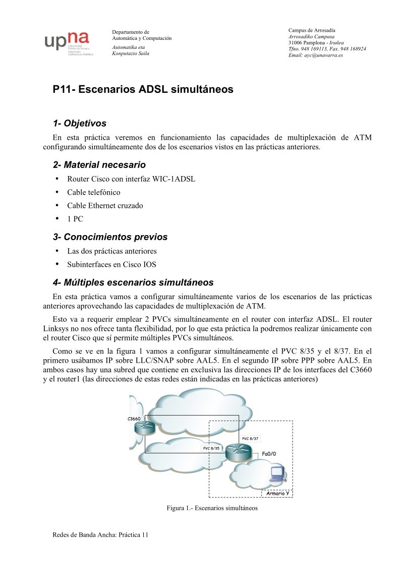 Imágen de pdf P11- Escenarios ADSL simultáneos