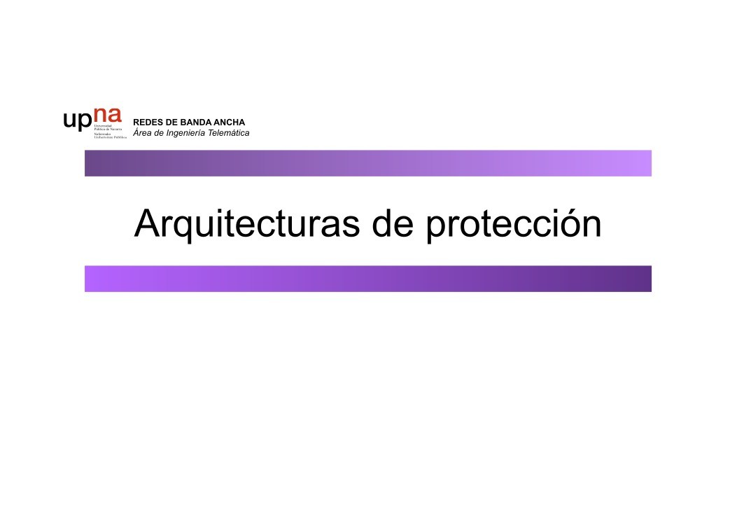 Imágen de pdf Arquitecturas de protección