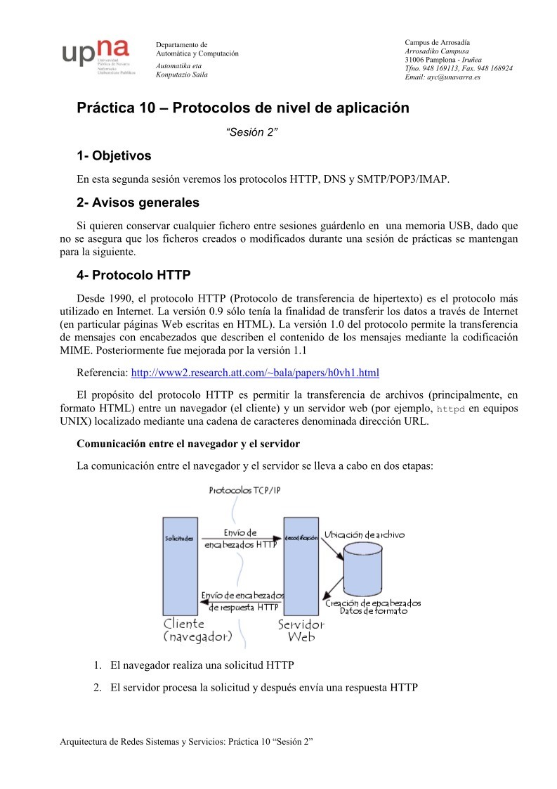 Imágen de pdf Práctica 10 – Protocolos de nivel de aplicación