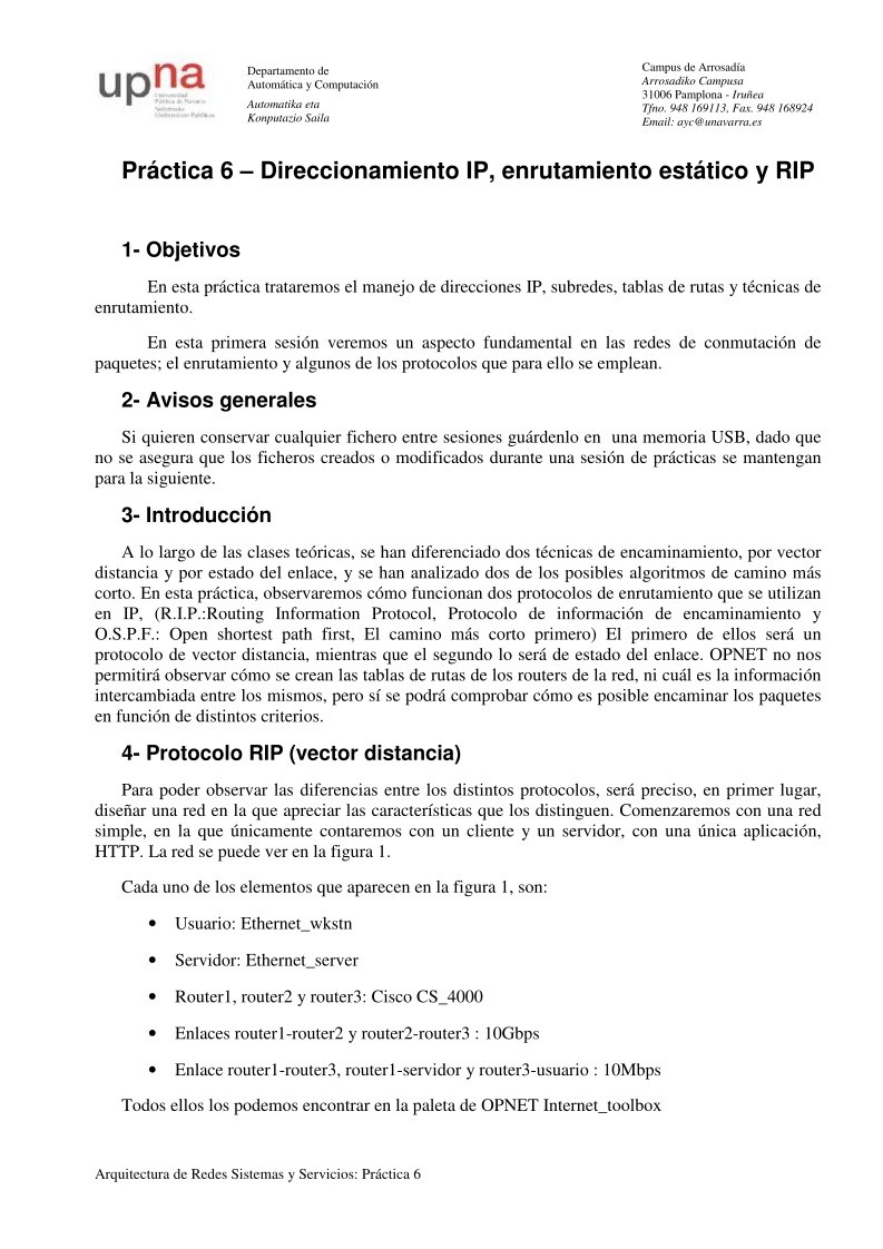 Imágen de pdf Práctica 6 – Direccionamiento IP, enrutamiento estático y RIP