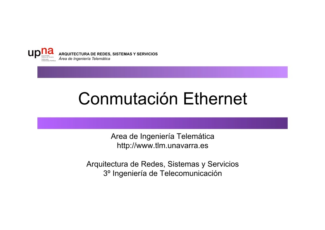 Imágen de pdf Conmutación Ethernet