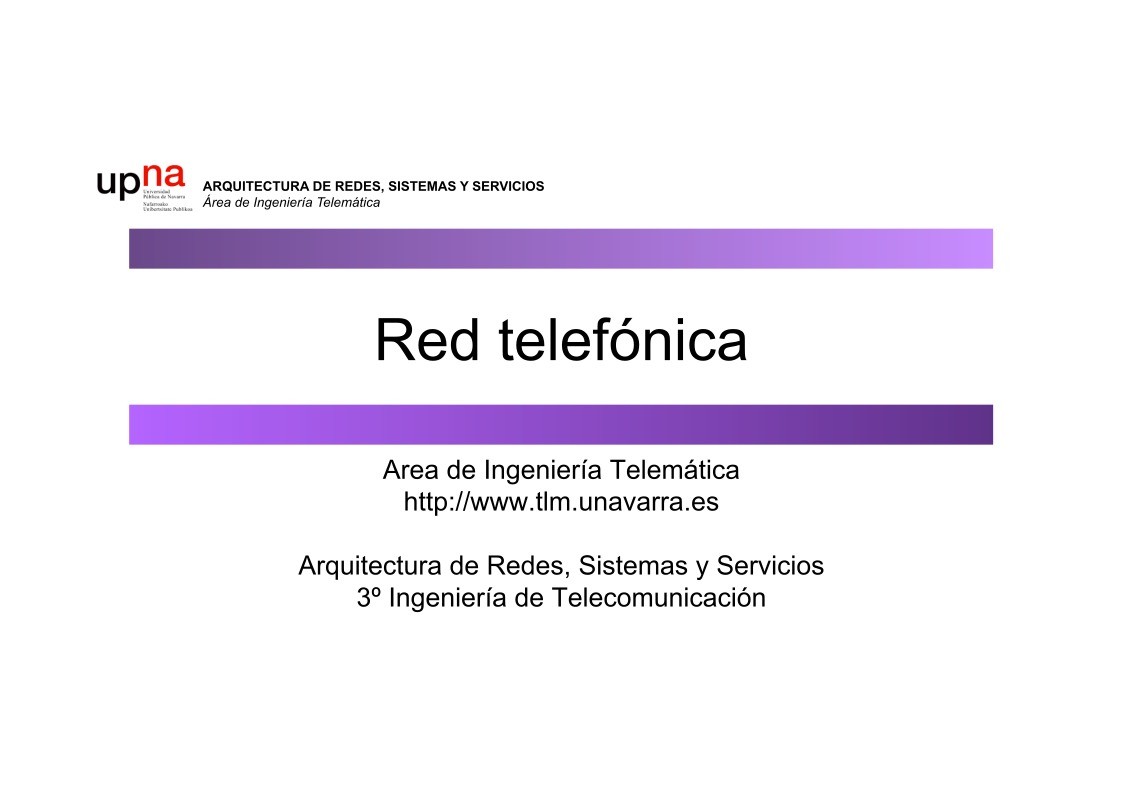 Imágen de pdf Red telefónica