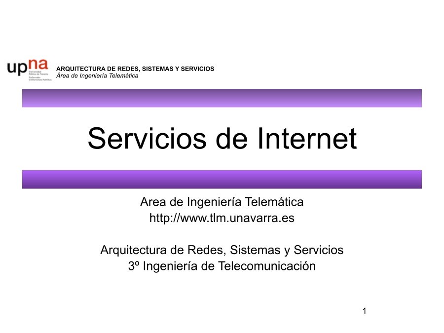 Imágen de pdf Servicios de Internet