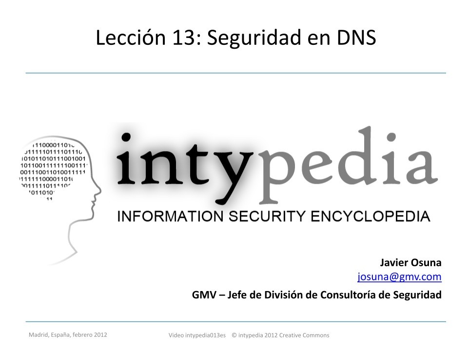 Imágen de pdf Lección 13: SEGURIDAD EN DNS
