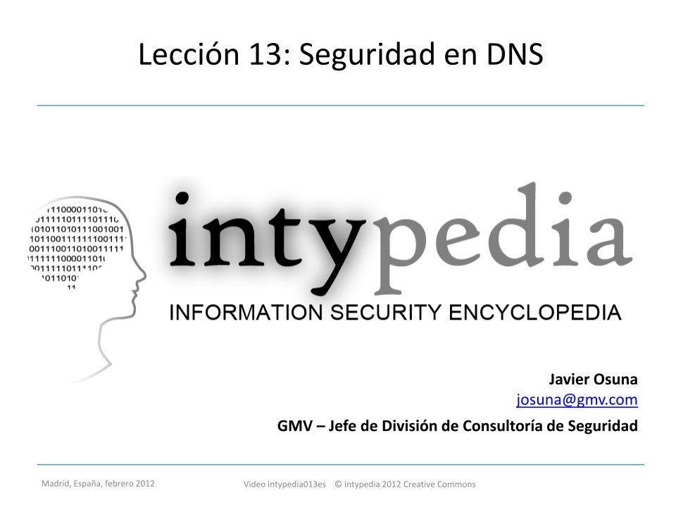 Imágen de pdf Lección 13: SEGURIDAD EN DNS