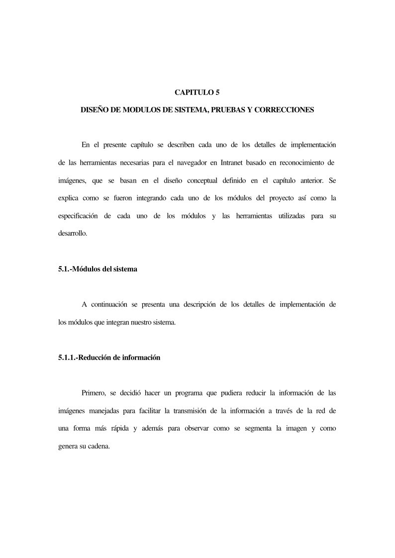 Imágen de pdf CAPITULO 5 DISEÑO DE MODULOS DE SISTEMA, PRUEBAS Y CORRECCIONES