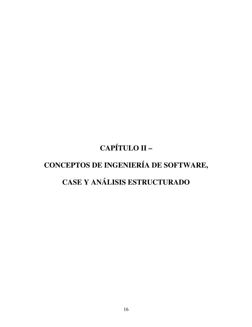 Imágen de pdf CAPÍTULO II – CONCEPTOS DE INGENIERÍA DE SOFTWARE, CASE Y ANÁLISIS ESTRUCTURADO