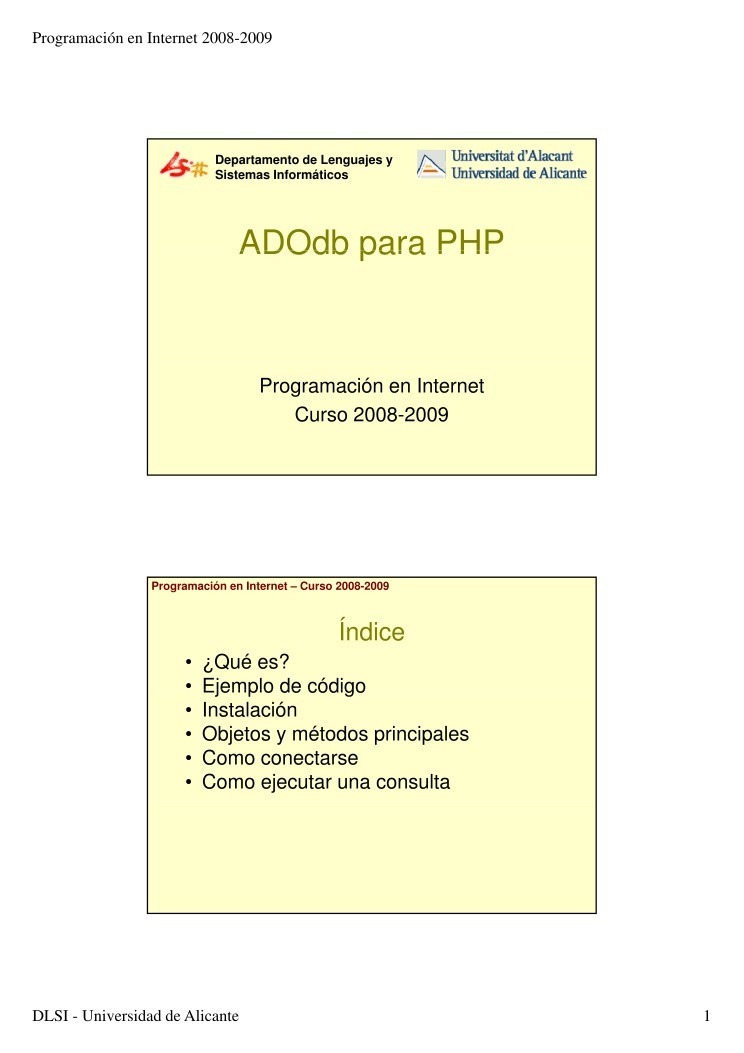 Imágen de pdf ADOdb para PHP