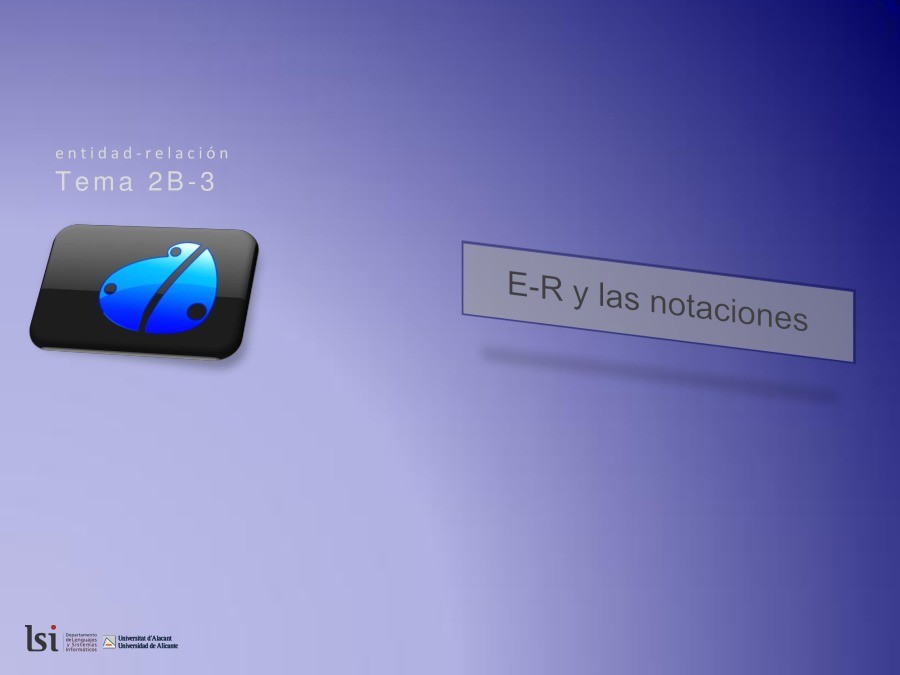 Imágen de pdf Tema 2B-3 - Entidad-relación
