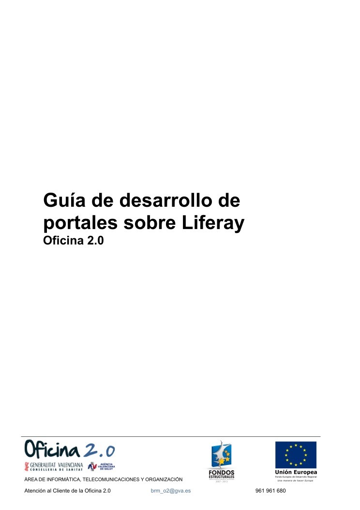 Imágen de pdf Guía de desarrollo de portales sobre Liferay