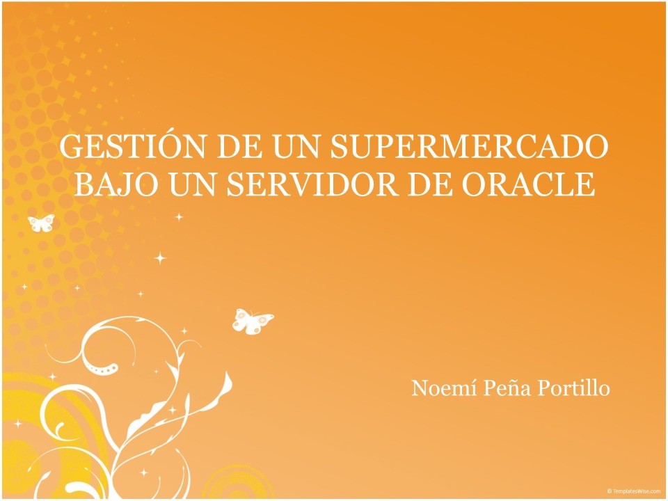 Imágen de pdf GESTIÓN DE UN SUPERMERCADO BAJO UN SERVIDOR DE ORACLE