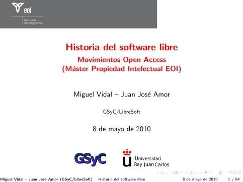 Imágen de pdf Historia del software libre - Movimientos Open Access