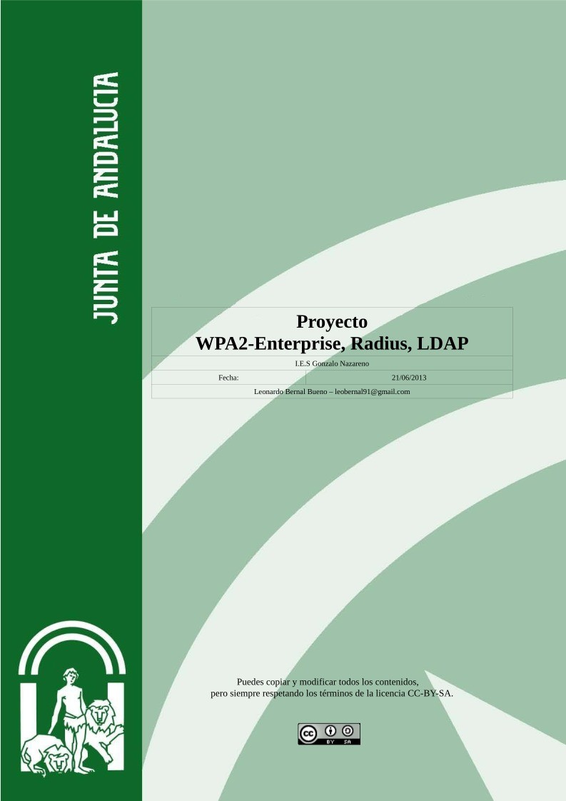 Imágen de pdf royecto WPA2-Enterprise, Radius, LDAP