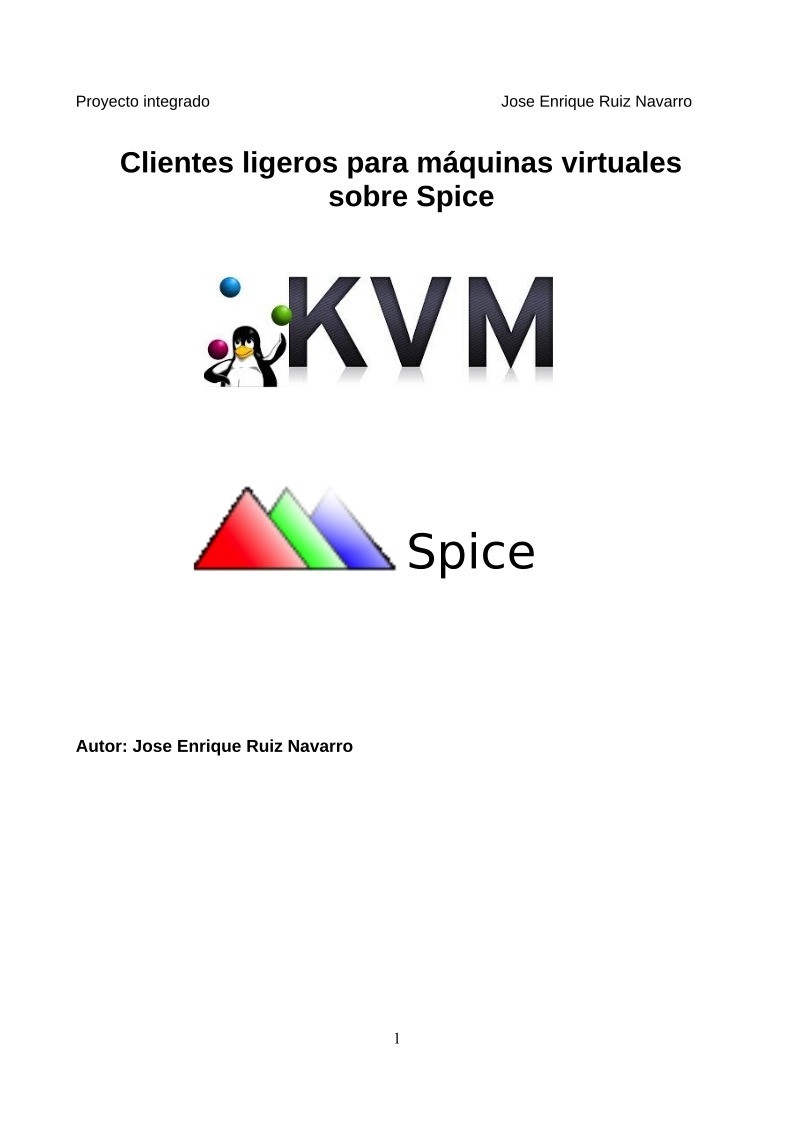 Imágen de pdf kvm - Clientes ligeros para máquinas virtuales sobre Spice