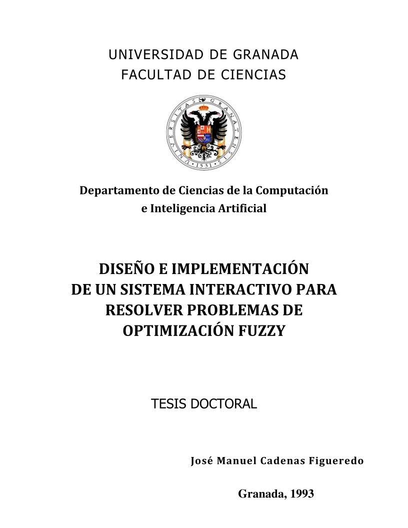 Imágen de pdf DISEÑO E IMPLEMENTACIÓN DE UN SISTEMA INTERACTIVO PARA RESOLVER PROBLEMAS DE OPTIMIZACIÓN FUZZY
