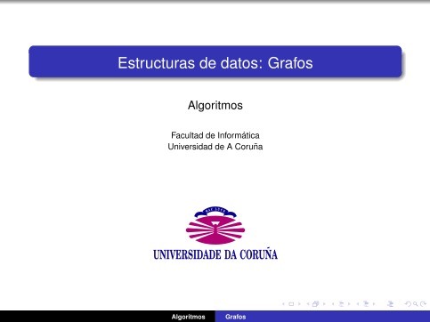 Imágen de pdf Estructuras de datos: Grafos