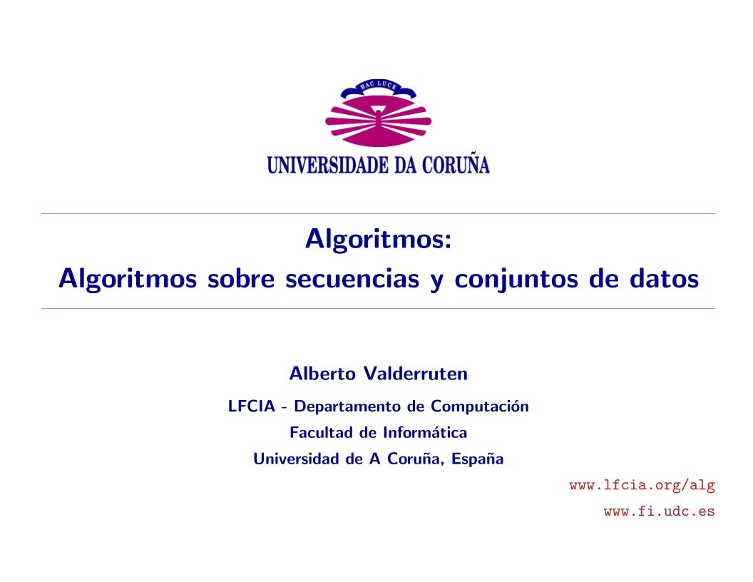 Imágen de pdf Algoritmos sobre secuencias y conjuntos de datos